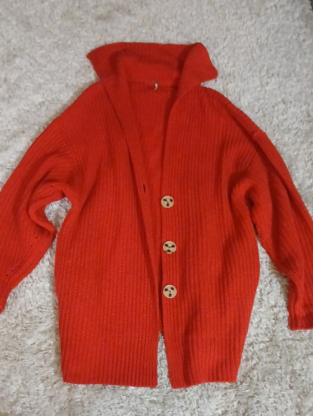 FREE PEOPLE OVERSIZED KNIT SWEATER